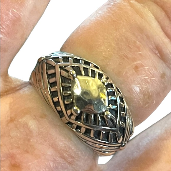 Silpada Sterling silver 925 domed fancy design ring - Picture 8 of 11